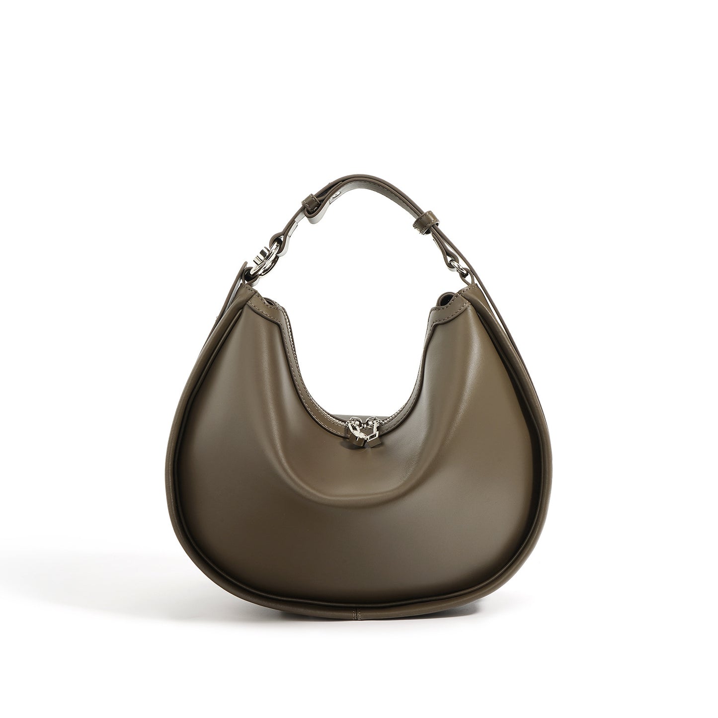 Women's Underarm Genuine Leather Design High-grade Selenodont Shoulder Bags