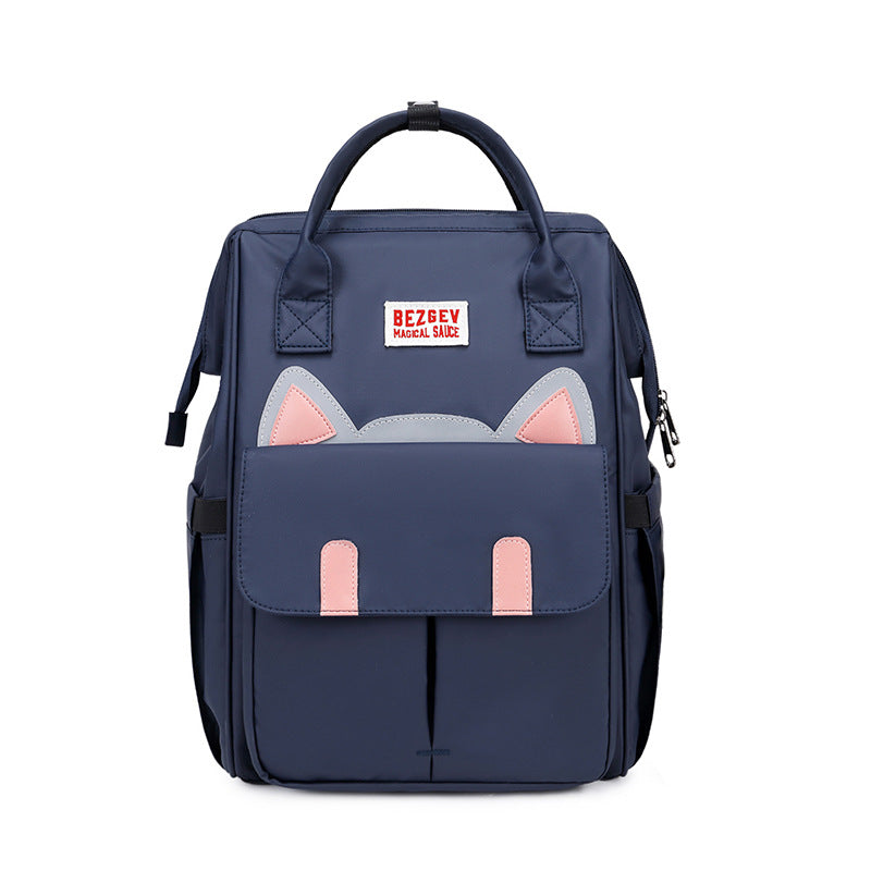 Large Capacity Simple Waterproof Cute Junior High Backpacks