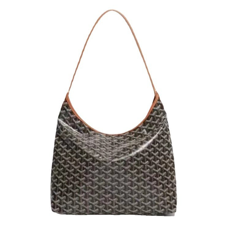 Classic Underarm Zipper Portable Large Capacity Shoulder Bags