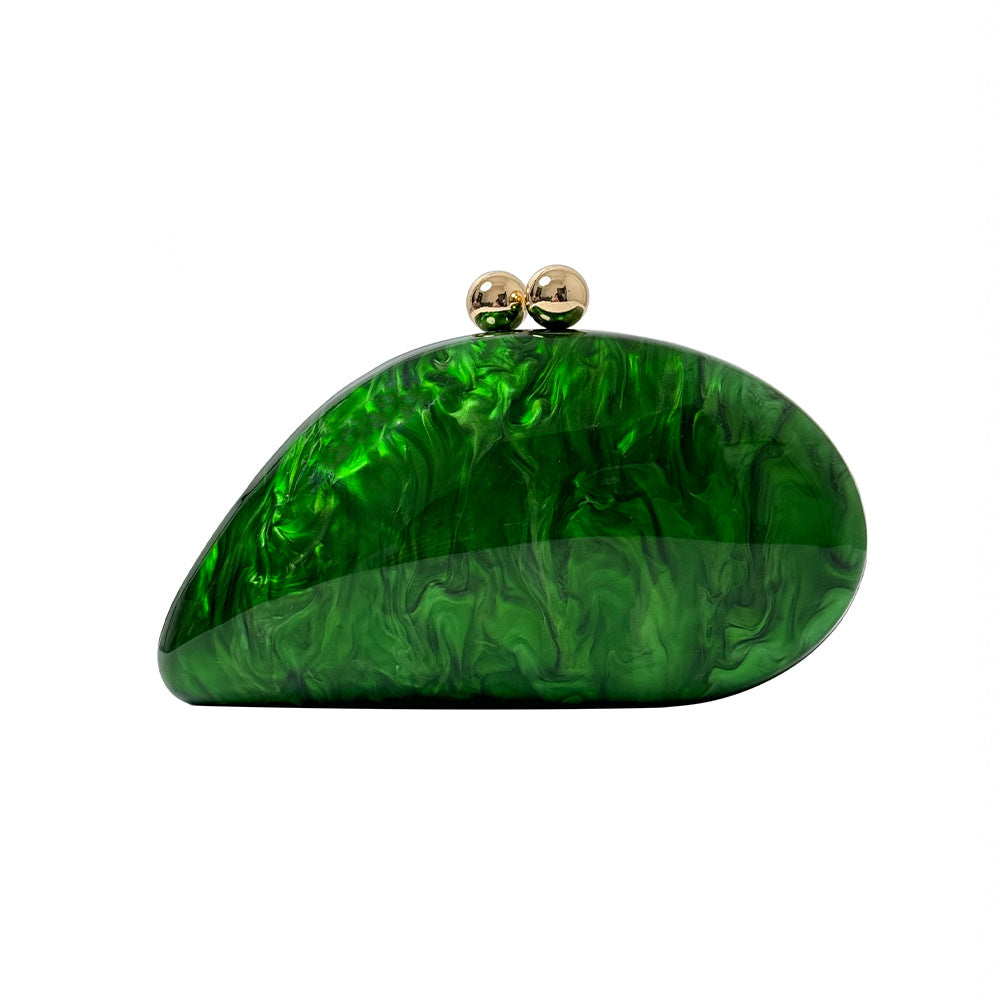 Women's Acrylic Wedding Banquet Clutch Chain Bags