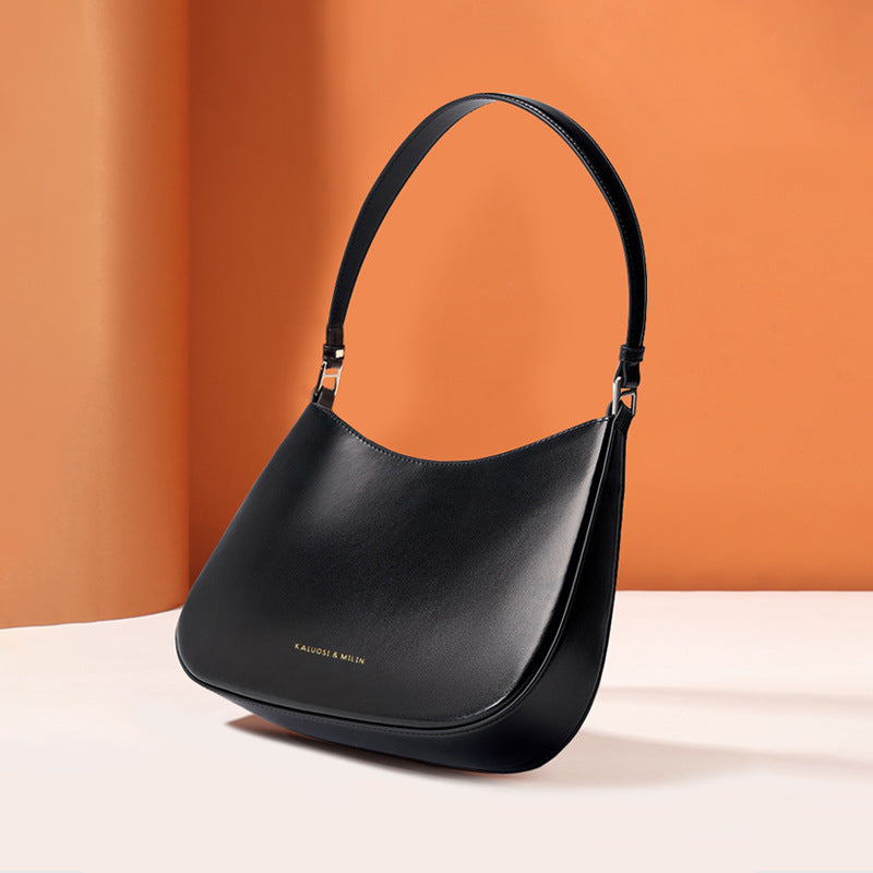 Women's High-grade Design Selenodont Genuine Leather Fashion Bags