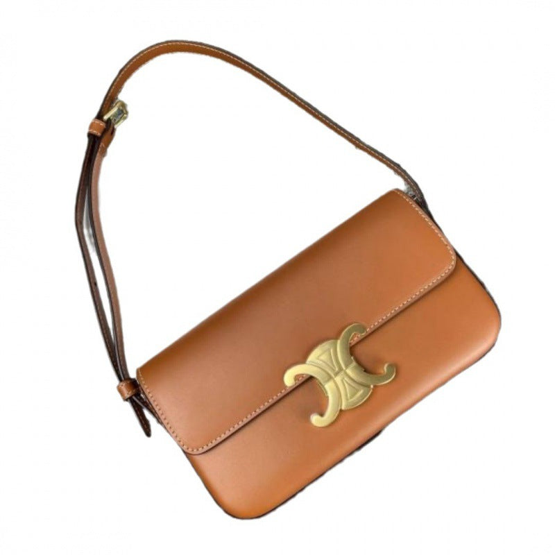 Women's Arc Underarm Baguette Portable Three-dimensional Bags