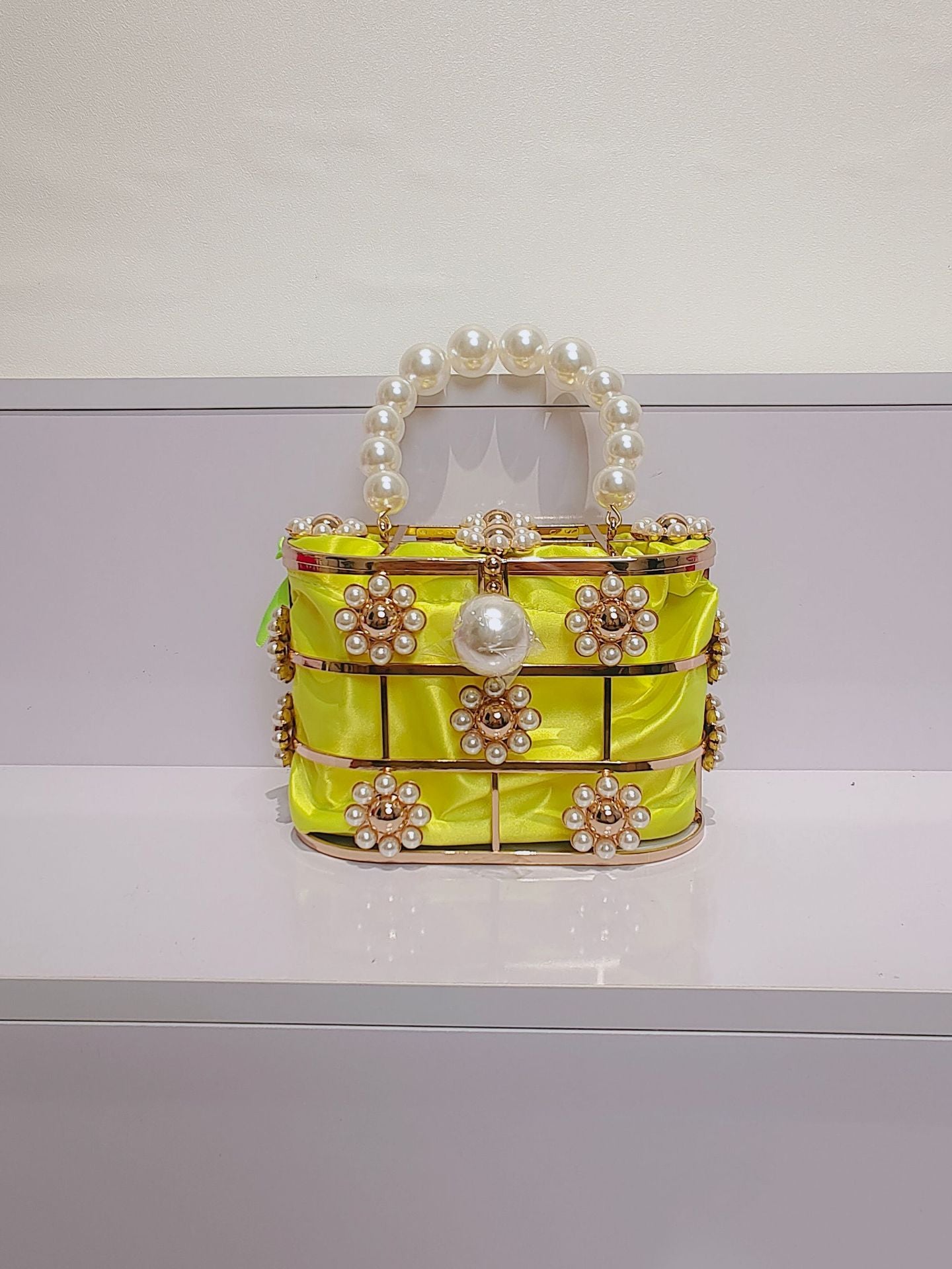 Women's French Niche Fashion Pearl Chain Summer Evening Bags