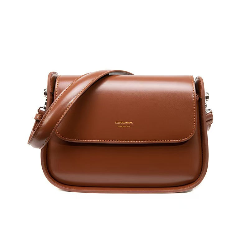 Women's Saddle High Quality Trendy Niche Leather Bags