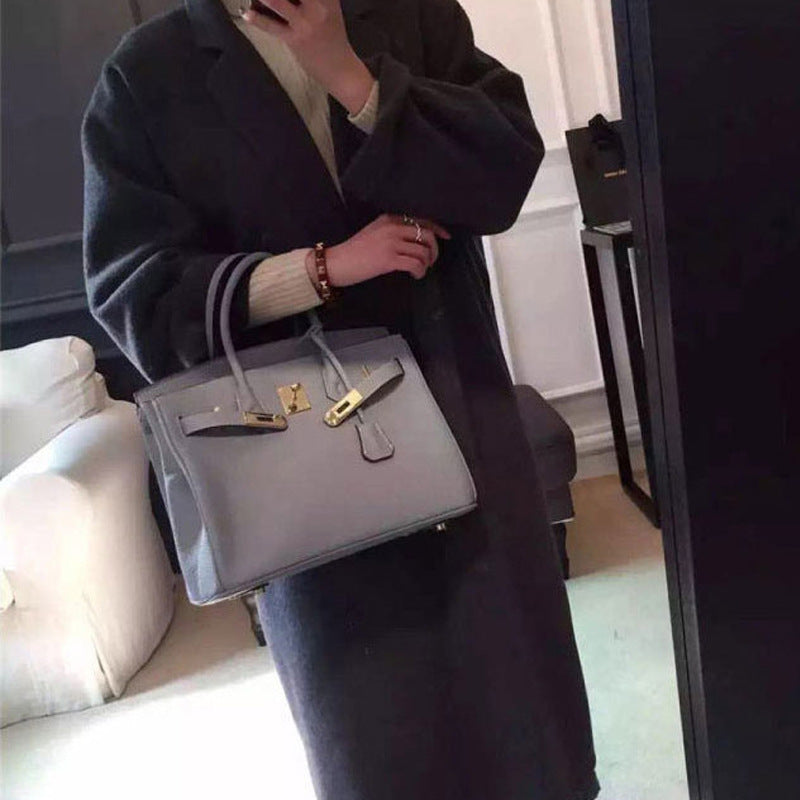 Women's First Layer Cowhide Genuine Leather Large Bags