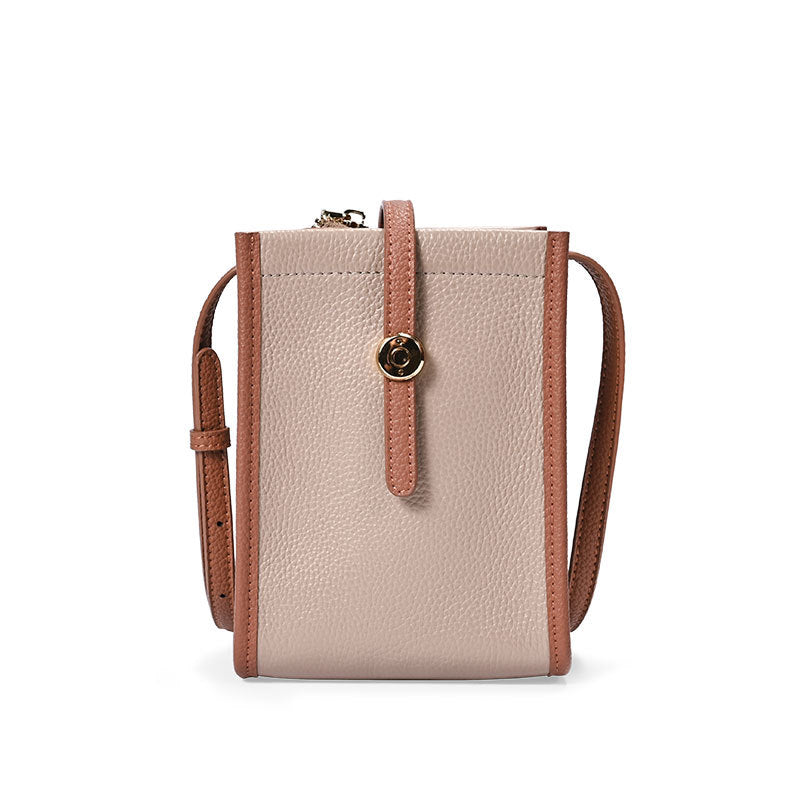 Women's New Mobile Retro Mini Leather Crossbody Bags
