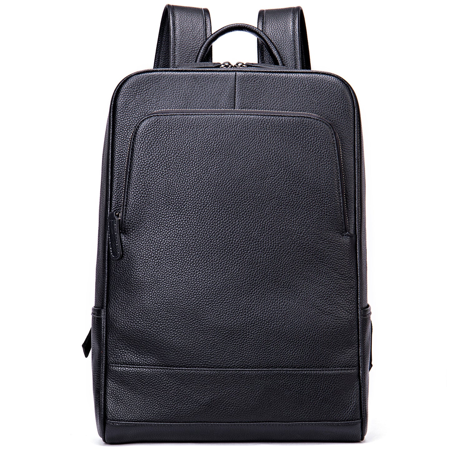 Men's Business Genuine Leather Computer First Layer Cowhide Large Backpacks