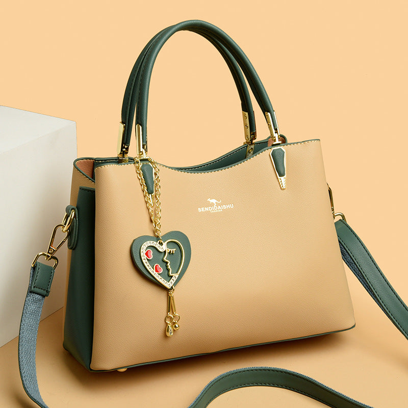 Women's Durable Mom Soft Leather Elegant Handbags