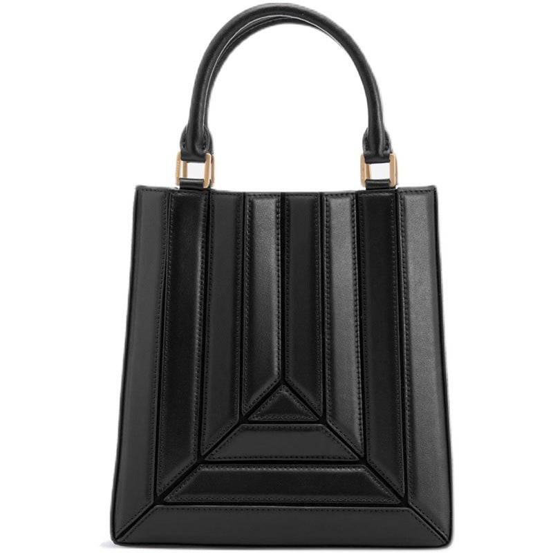 Women's Design High-grade Western Style Pleated Fashionable Handbags