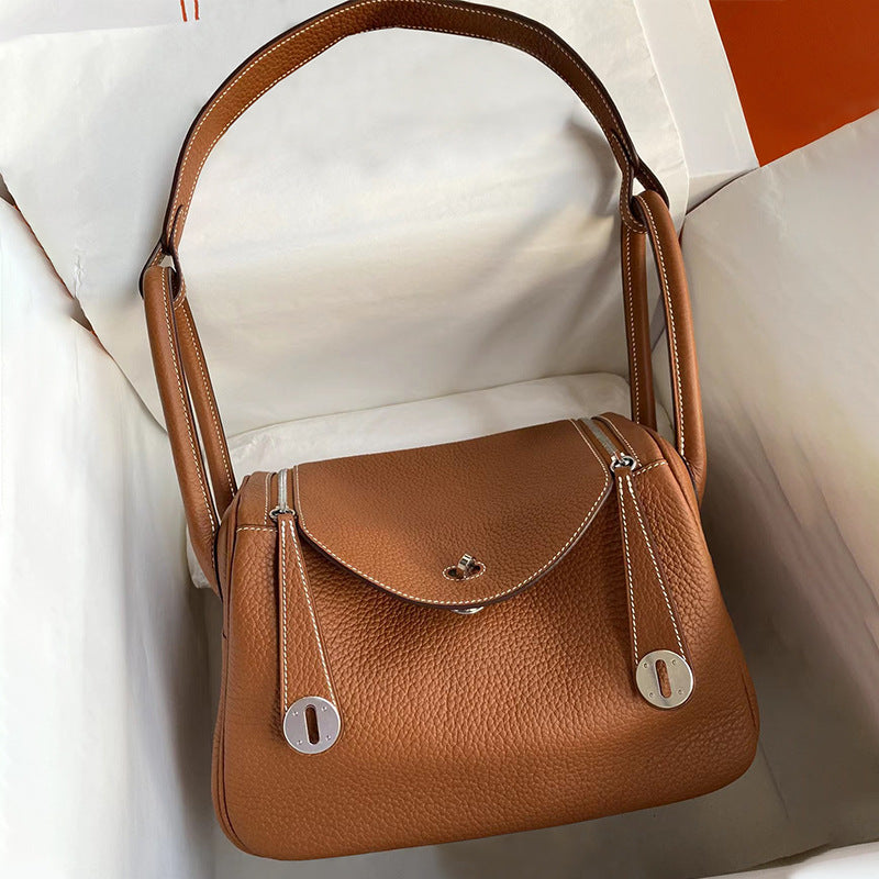Women's Hand Sewing Wax Line Lindi Doctor Crossbody Bags