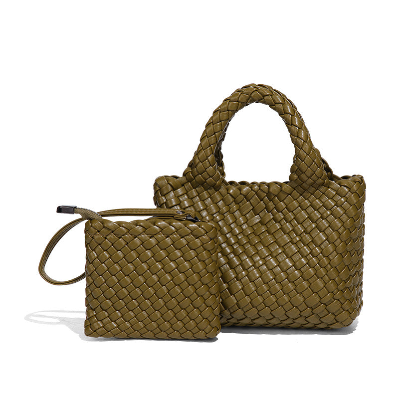 Korean Style Hand-woven Vegetable Basket Summer Fashion Trendy Handbags