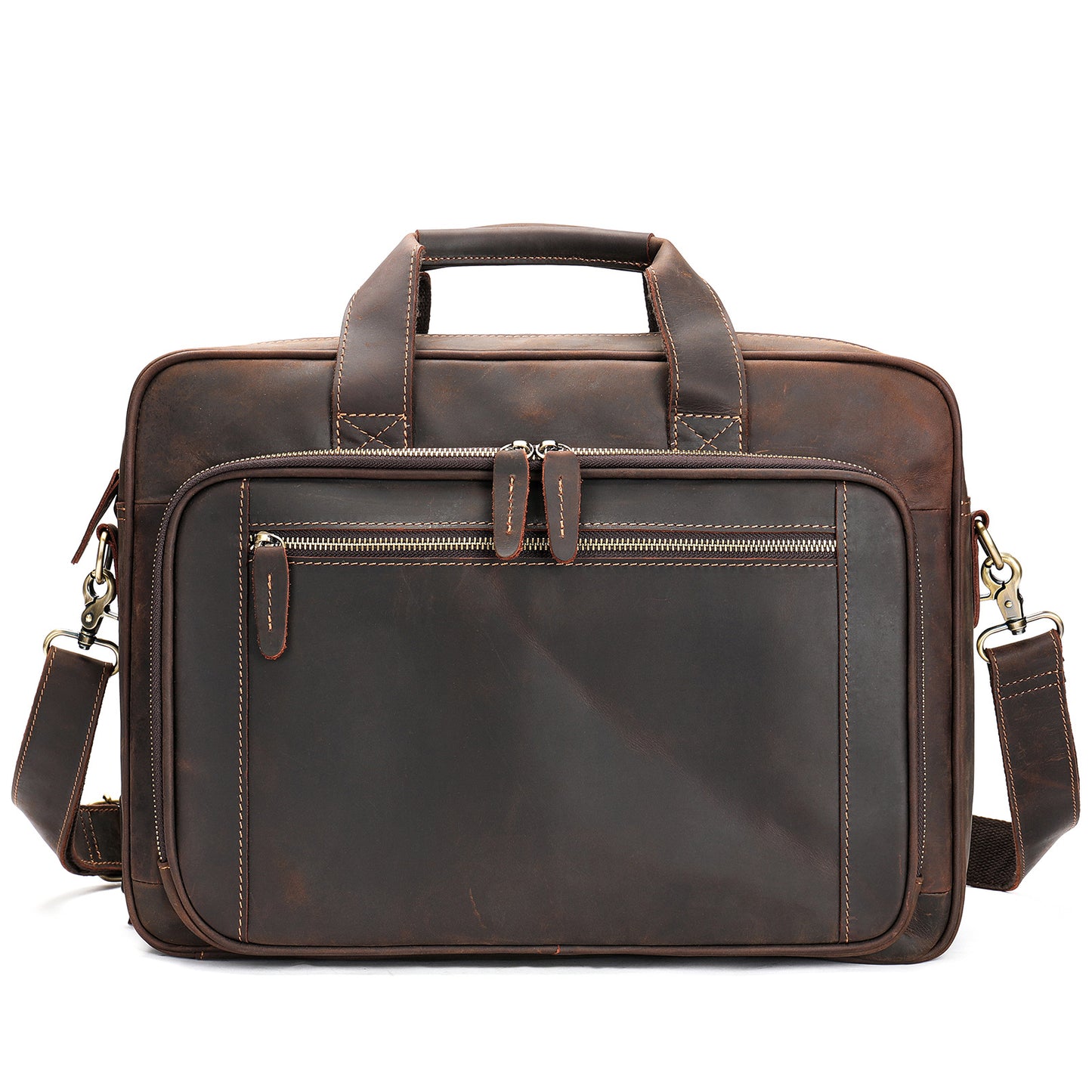 Men's Genuine Leather Fashion Computer Portable Business Men's Handbags