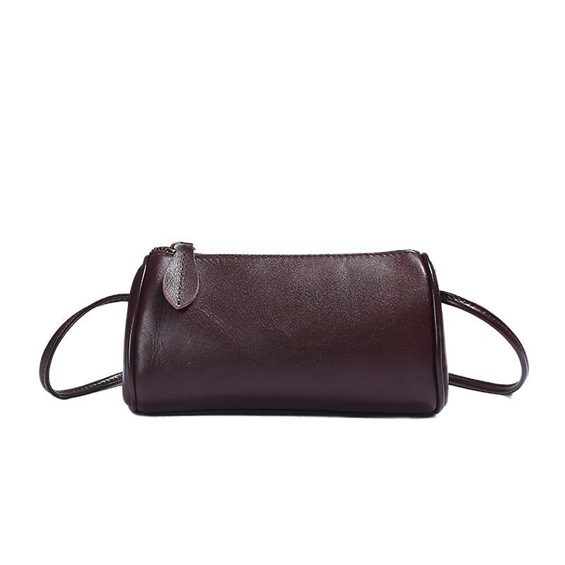 Women's Fashion Exquisite First Layer Cowhide Leather Bags