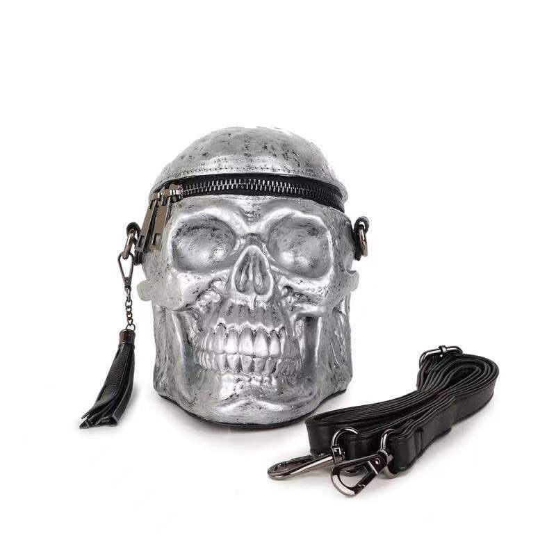 Luminous Skull Hand Punk Fluorescent Dark Handbags
