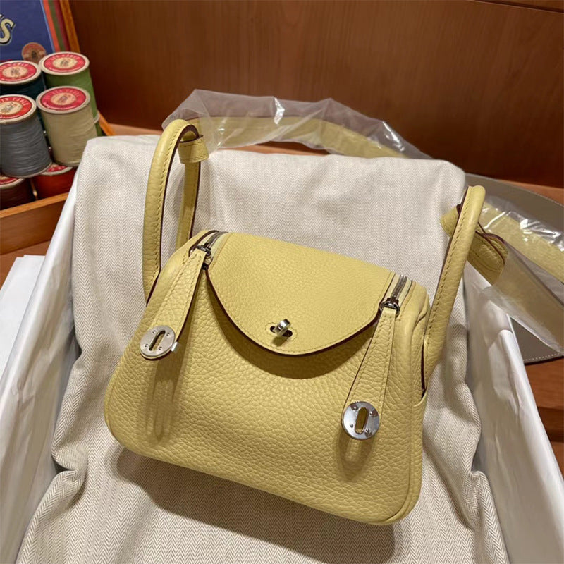 Women's Hand Sewing Wax Line Lindi Doctor Crossbody Bags