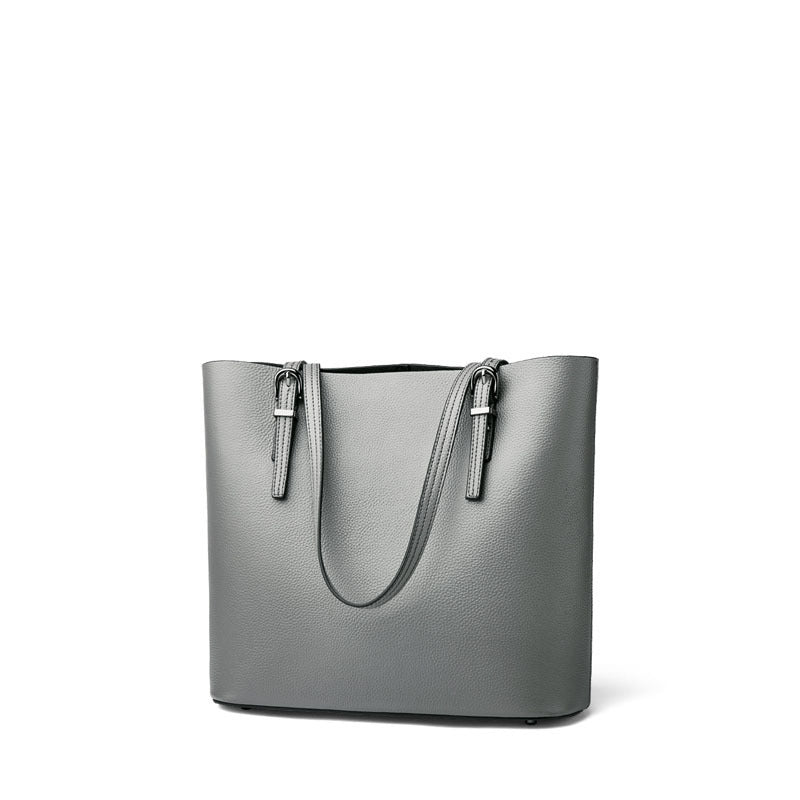 Women's Genuine Leather Female Fashion Design Commuter Shoulder Bags