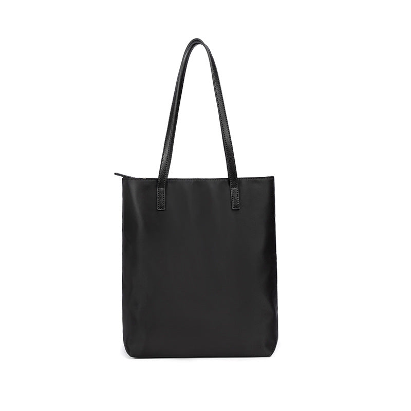Women's Versatile Simple Oxford Cloth Canvas Vertical Shoulder Bags