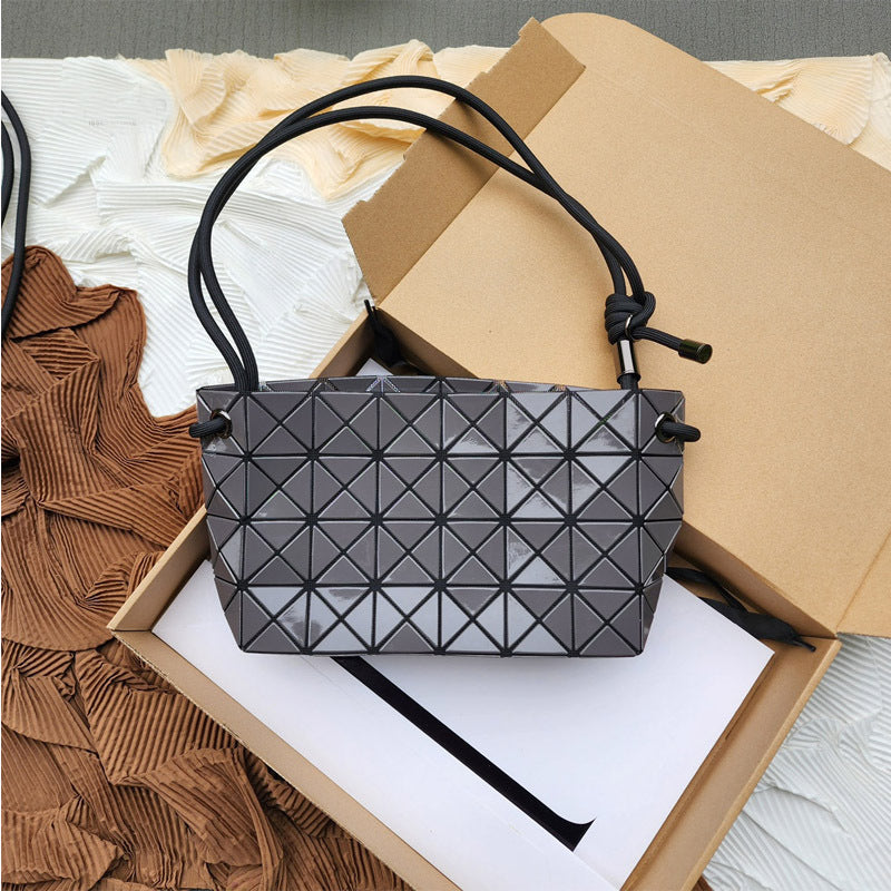 Women's Original Stitching Geometric Diamond Pattern Mobile Shoulder Bags
