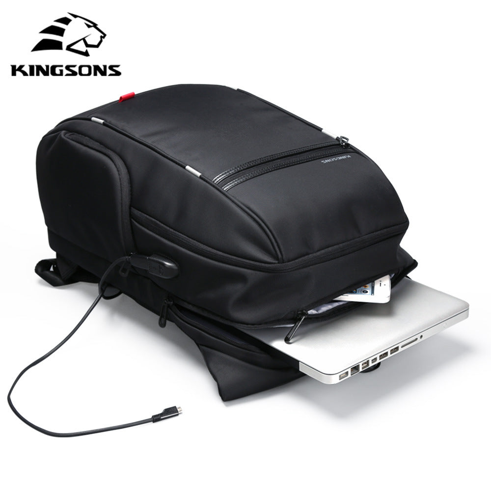 Men's Elegant Pretty Daily Charging Computer Backpacks