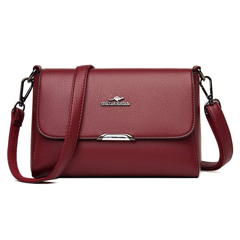Women's Creative Plain Kangaroo Fashion Mom Crossbody Bags