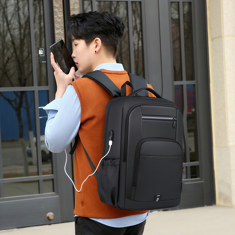 Women's & Men's & Computer Business Waterproof Rechargeable Commuter Backpacks