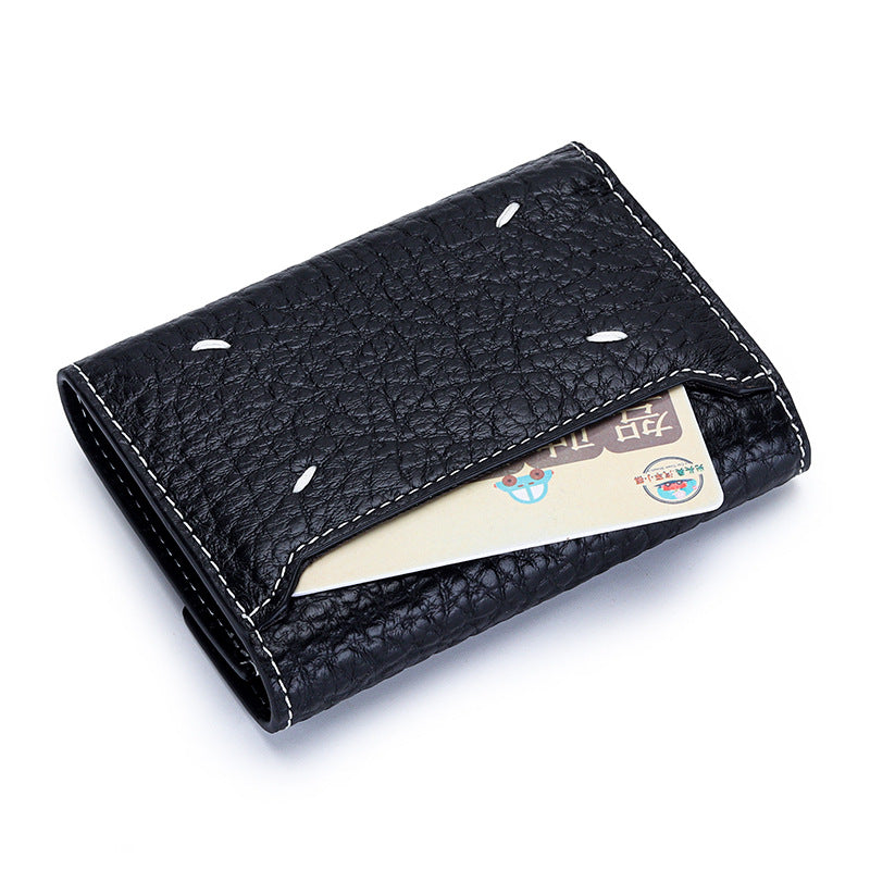 Women's Inside Outside Full Top Layer Cowhide Ladies Wallets