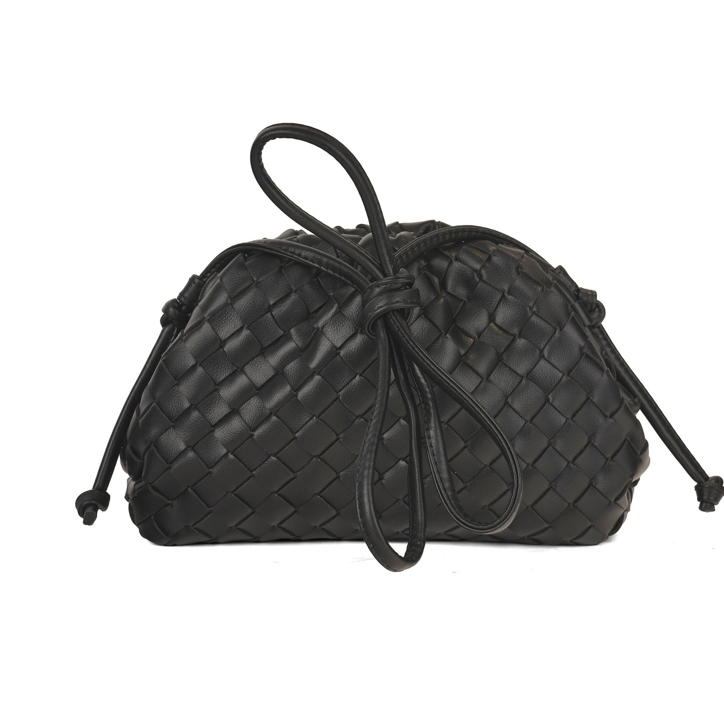 Women's Hand-woven Cloud Stylish Textured High Dumpling Crossbody Bags