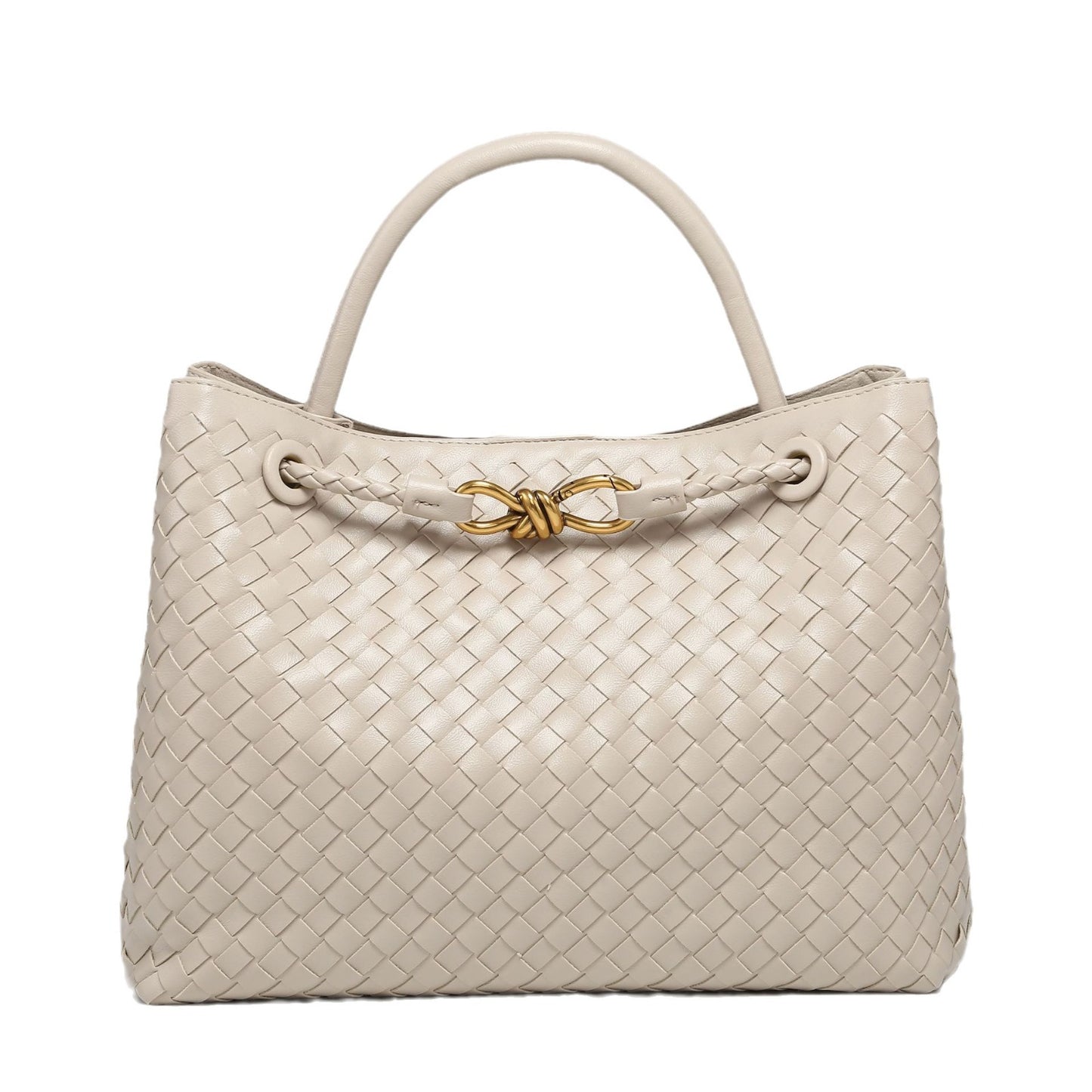 Handmade Woven Metal Butterfly Clasp Large Handbags