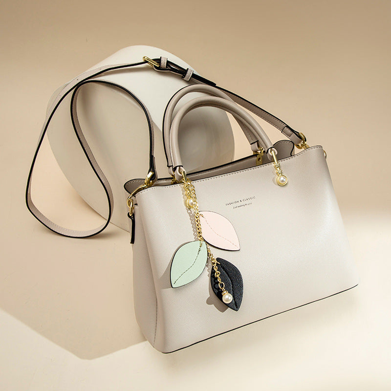 Women's Mother Large Capacity Leather Portable Handbags