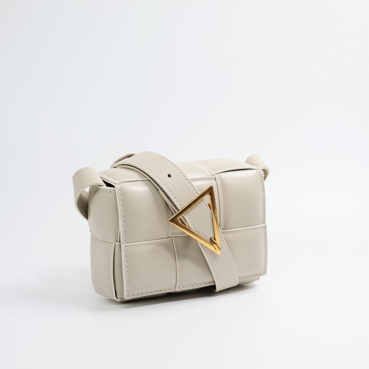 Women's Texture Flip Soft Leather Fashionable Simple Crossbody Bags