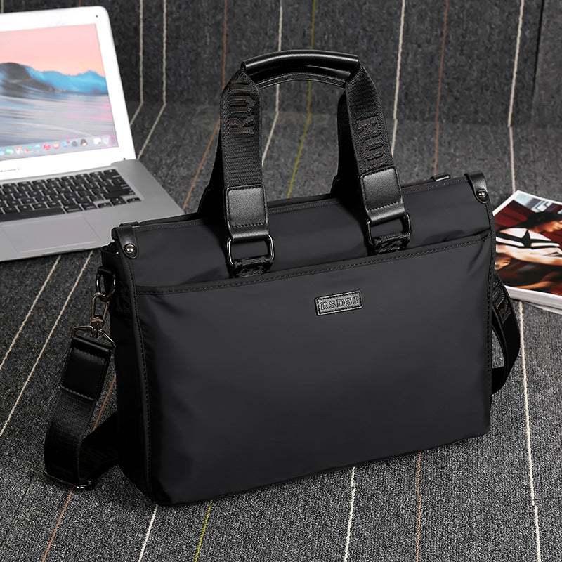 Water-repellent Nylon Single Computer Can Process Men's Handbags