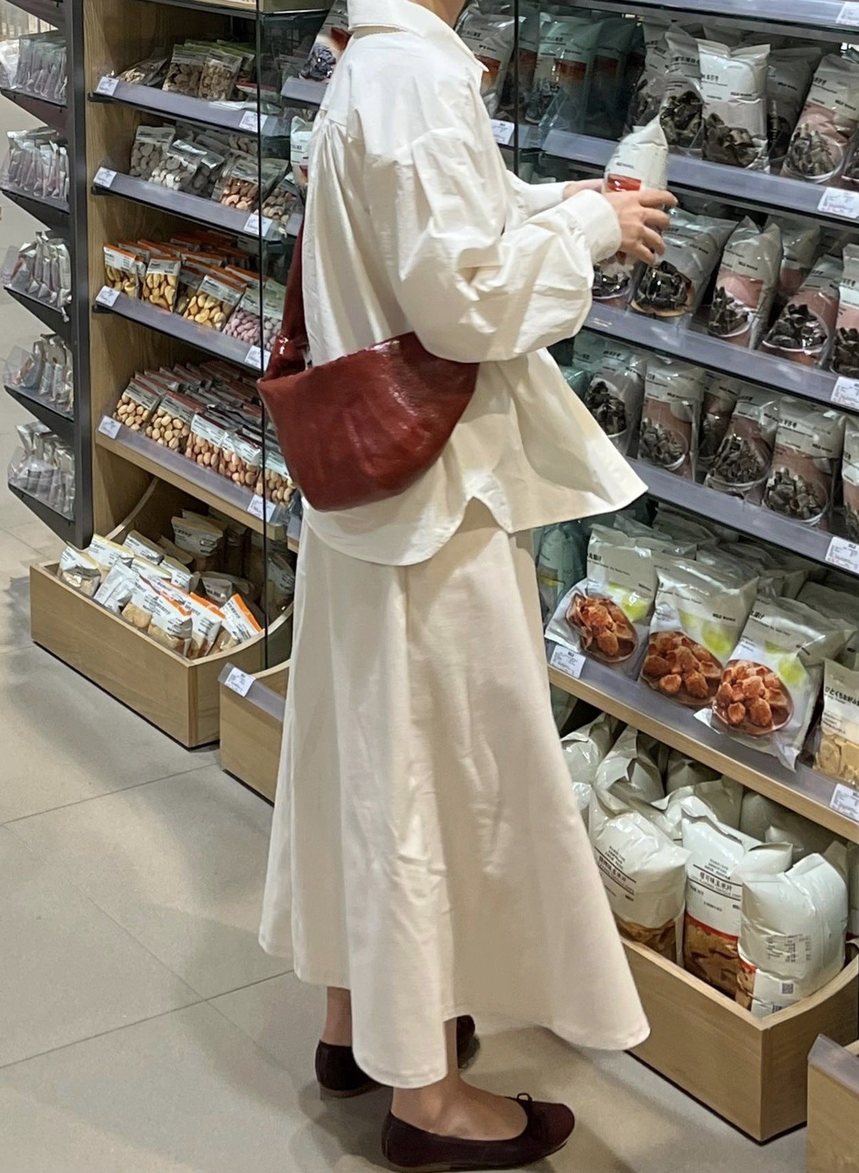 Coated Croissant Tide Can Song Unisex Crossbody Bags