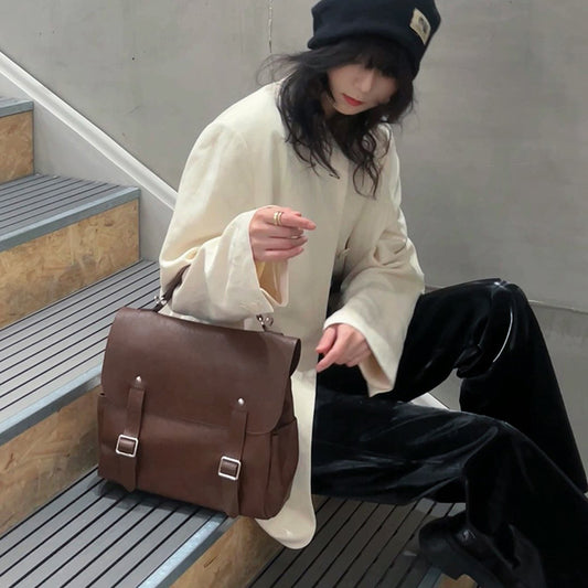 Women's Western Style Simple Large Capacity Multifunctional Bags