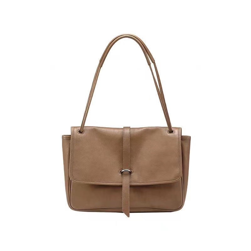 Women's Lazy Full Series Genuine Leather Large Bags