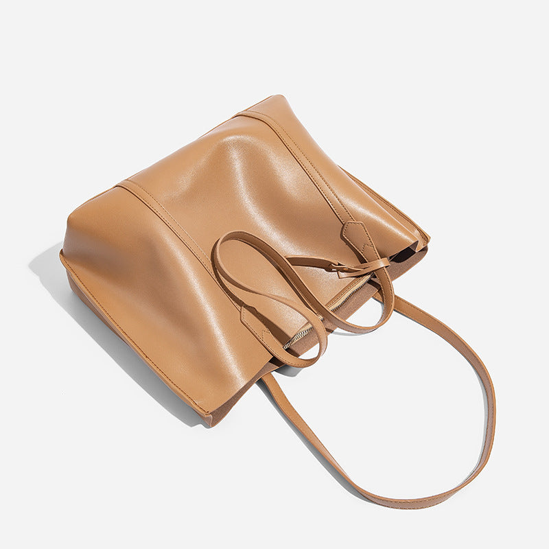 Women's Fashionable Elegant Korean Simple Large Capacity Shoulder Bags