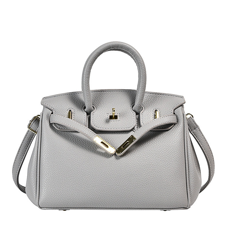 Women's High Quality Silk Scarf Lychee Pattern Handbags