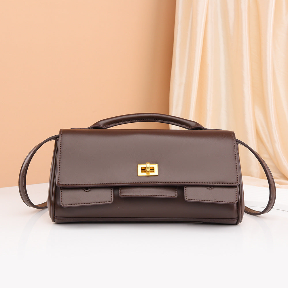Women's High-grade Fashion Clutch Simple Versatile High Shoulder Bags