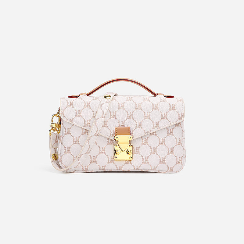 Women's High-grade Exquisite Underarm Retro Presbyopic Chain Small Square Bags