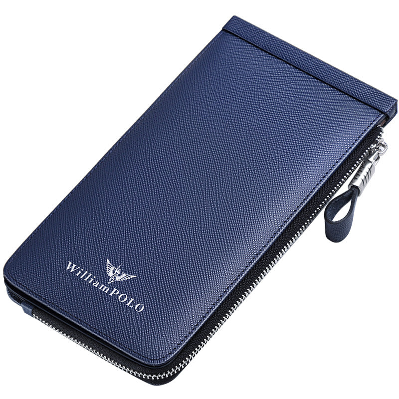 Men's Paul Genuine Leather Business Multiple Slots Men's Wallets