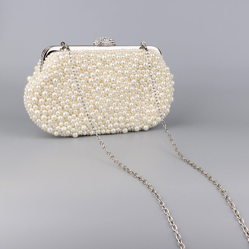 Women's Dinner Pearl Banquet Clutch Dress Cheongsam Evening Bags
