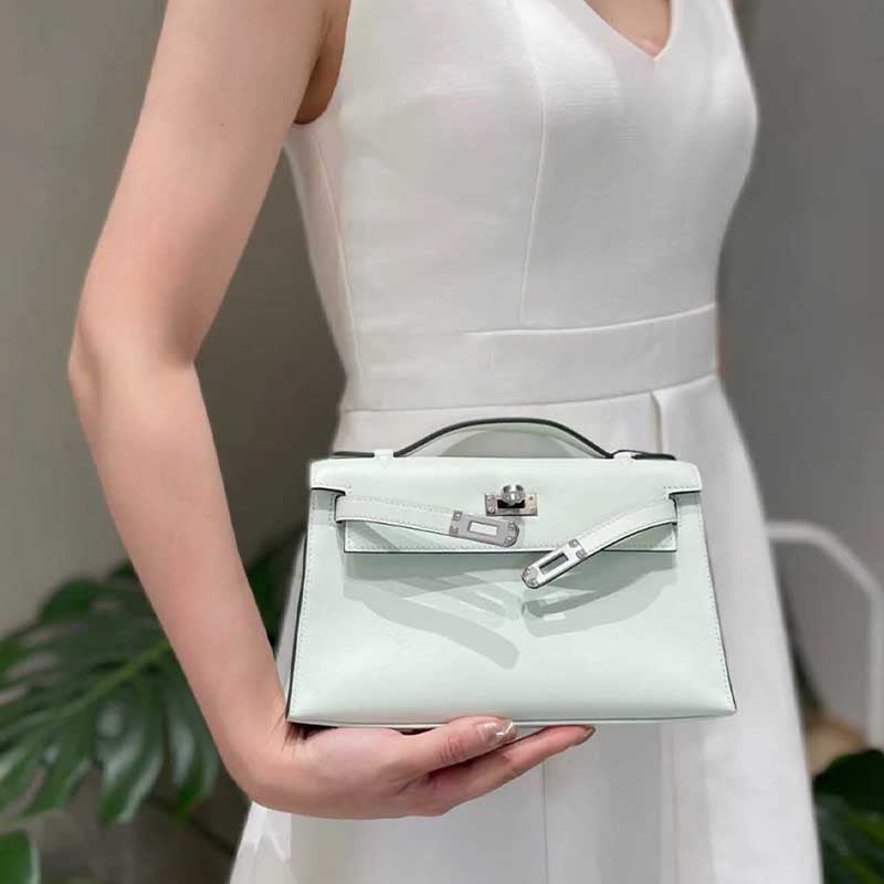 Kelly Generation Imported Leather Hand Sewing Shoulder Bags