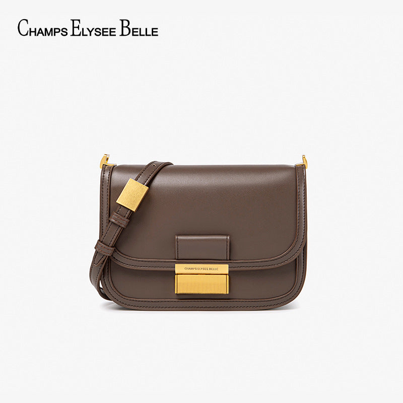 Women's Versatile Niche Flip Retro Saddle Crossbody Bags