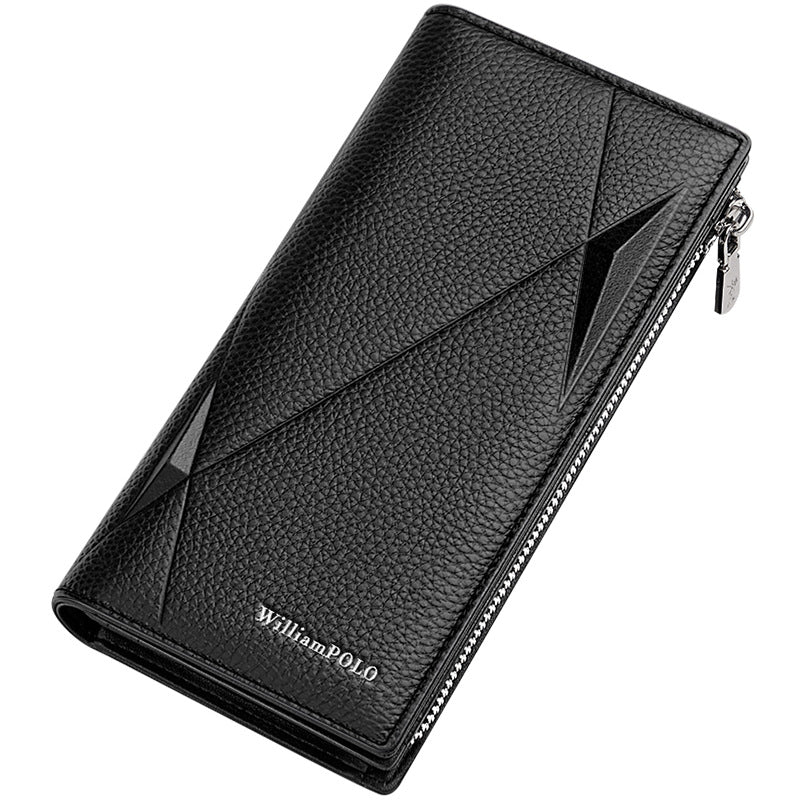 Men's Emperor Paul Long Genuine Leather First Men's Wallets
