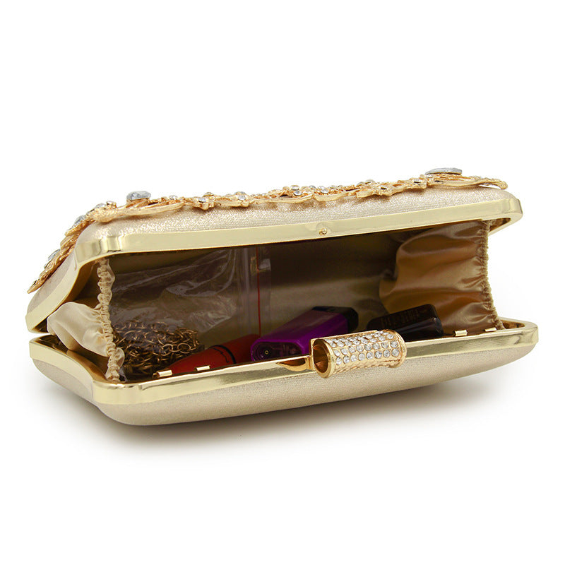 Women's Colorful Moon Hand Hollow Will Be Banquet Evening Bags