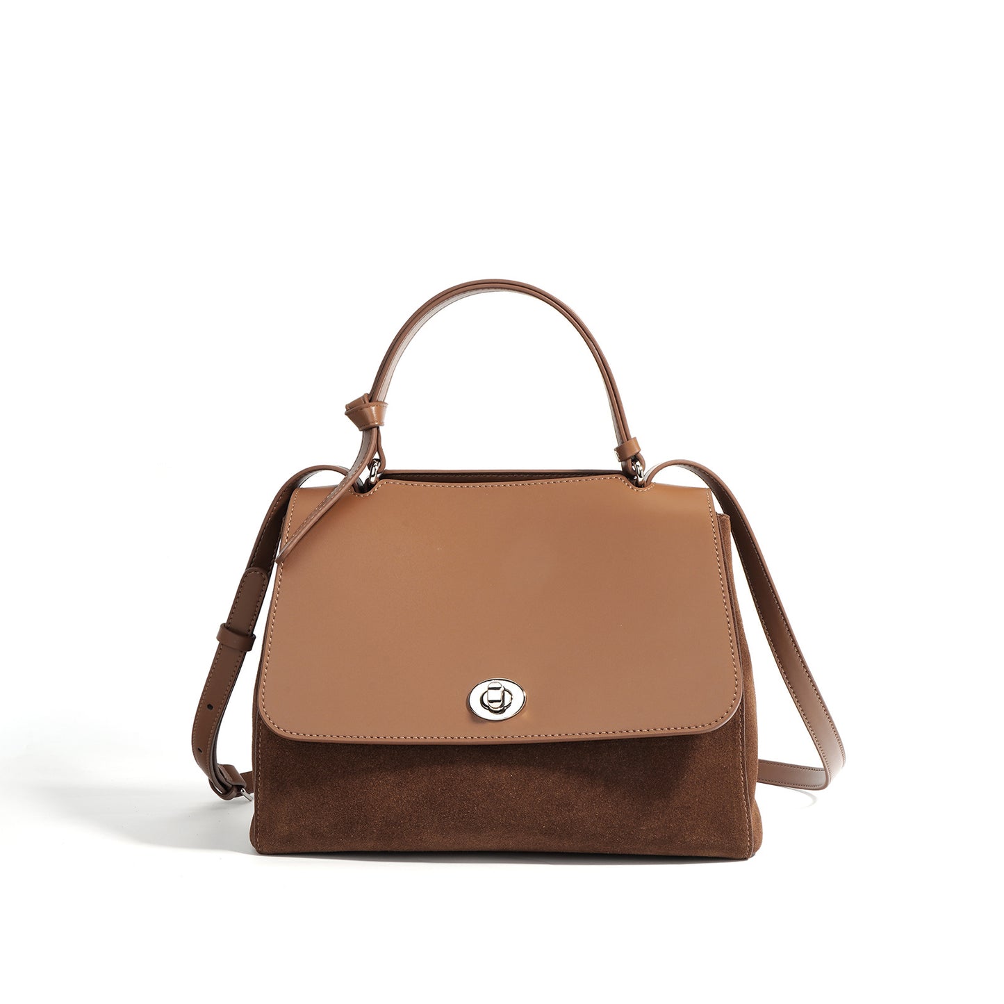Women's Genuine Leather Fashionable Large Capacity Elegant Handbags