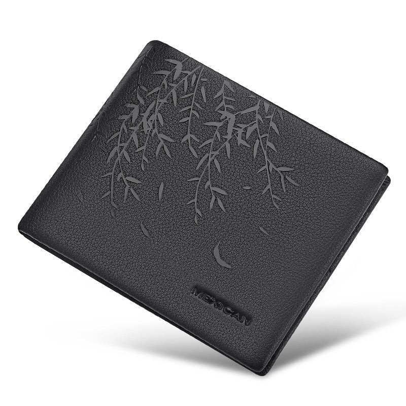 Men's Mexican Fashion Leisure Folding Light Short Men's Wallets