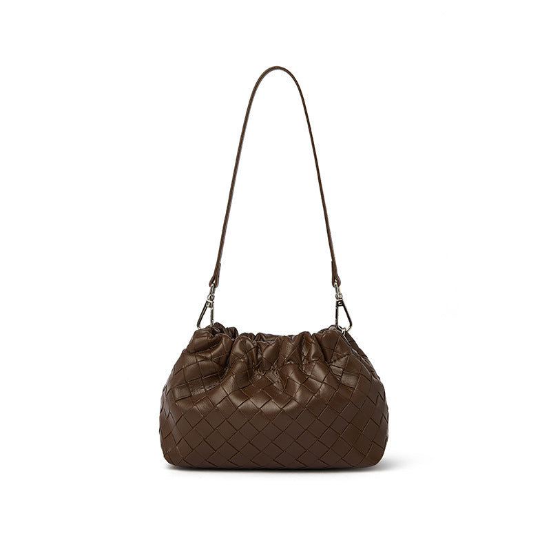 Women's Woven Cloud High-grade Pleated Chain Niche Shoulder Bags