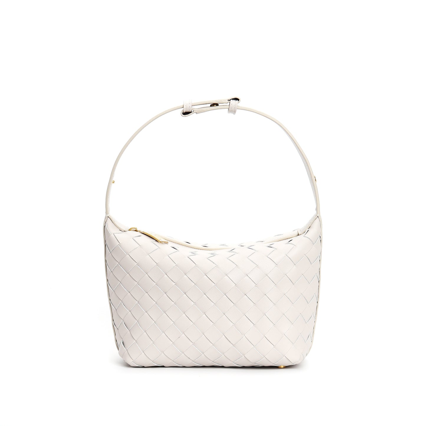 Women's Woven Dumpling Hand Niche Rhombus Single Bags