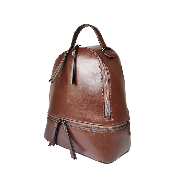 Women's Popular Classic Leather Fashion Versatile Backpacks