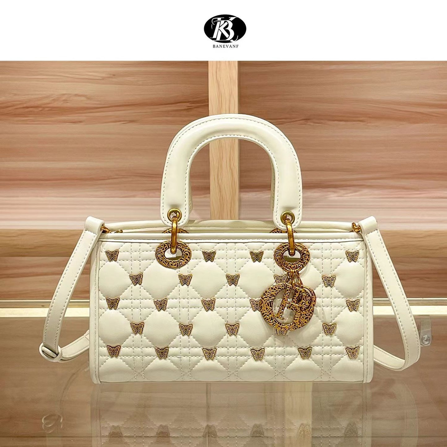 Princess Barney Genuine Leather Portable Diana Bags